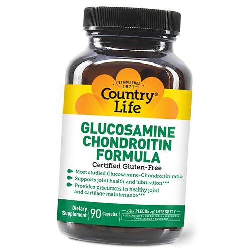 Глюкозамин Хондроитин Комплекс, Glucosamine & Chondroitin Formula, Country Life 90капс (03124001)
Глюкозамин Хондроитин Комплекс, Glucosamine & Chondroitin Formula, Country Life 90капс (03124001)