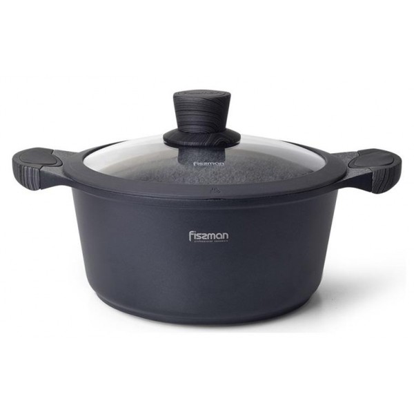 Кастрюля из литого алюминия Fissman Prestige 4.3 л, с антипригарным покрытием Greblon С3
Кастрюля из литого алюминия Fissman Prestige 4.3 л, с антипригарным покрытием Greblon С3