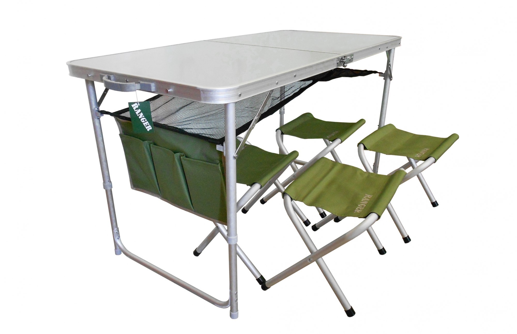 Набор мебели для пикника Ranger ТA 21407+FS 21124 (RA 1102) стол 120*60см и 4 стулья в чехле с сеткой и карманчиками
Набор мебели для пикника Ranger ТA 21407+FS 21124 (RA 1102) стол 120*60см и 4 стулья в чехле с сеткой и карманчиками