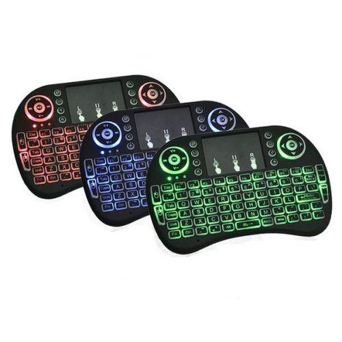 Клавиатура для смарт тв ноутбука mini wireless MWK08/i8 LED touch с подсветкой RGB
Клавиатура для смарт тв ноутбука mini wireless MWK08/i8 LED touch с подсветкой RGB