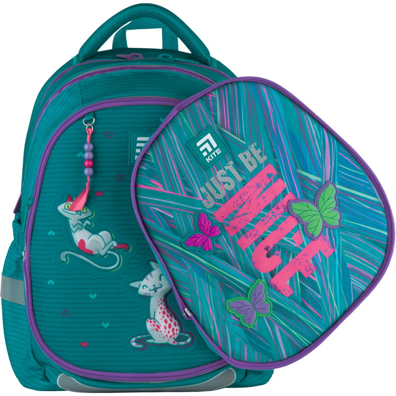 Школьный рюкзак Kite Education полукаркасный с запасной передней панелью 700(2p) Adorable для девочки , школьный ранец с ортопедической спинкой, бирюзовый
Школьный рюкзак Kite Education полукаркасный с запасной передней панелью 700(2p) Adorable для девочки , школьный ранец с ортопедической спинкой, бирюзовый