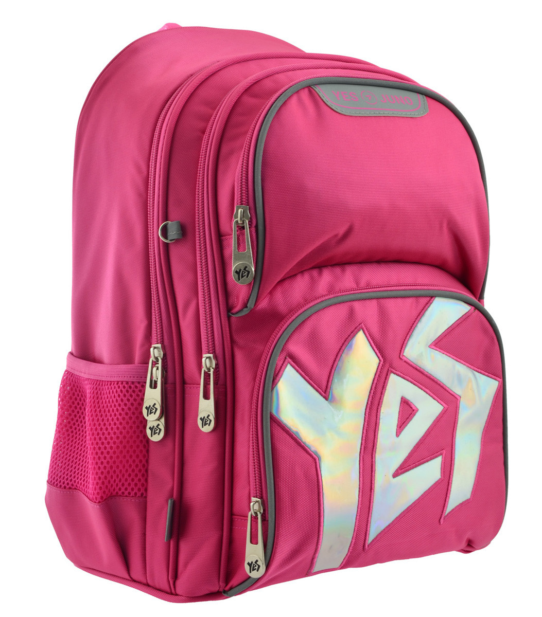 Рюкзак школьный для девочек YES S-30 Juno "YES silver" 16,5 л 37x28x16 см Розовый
Рюкзак школьный для девочек YES S-30 Juno "YES silver" 16,5 л 37x28x16 см Розовый