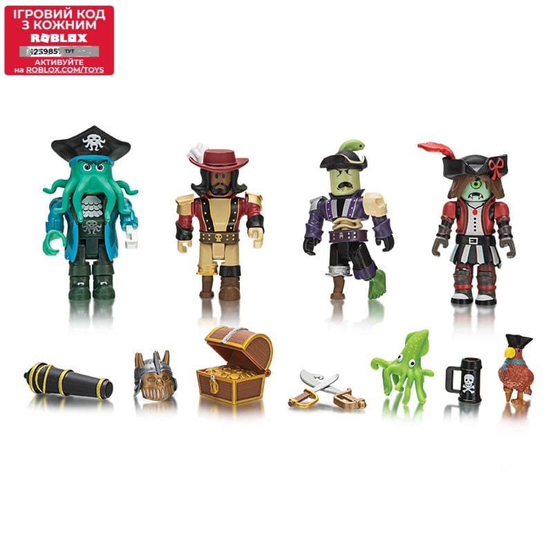 Игровая коллекционная фигурка Jazwares Roblox Mix & Match Set Pirate Showdown, набор 4 шт. (ROB0212)
Игровая коллекционная фигурка Jazwares Roblox Mix & Match Set Pirate Showdown, набор 4 шт. (ROB0212)