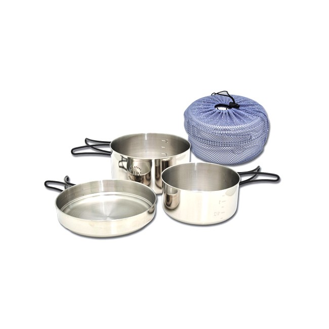 Набір Туристичного Посуду Alb Forming 657 Camping Set St. Steel Crni 44487 3-Pcs +
Набір Туристичного Посуду Alb Forming 657 Camping Set St. Steel Crni 44487 3-Pcs +