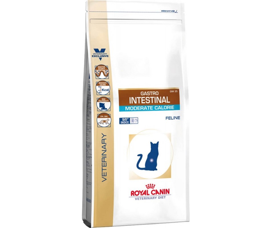 Лечебный корм Royal Canin GASTRO INTESTINAL MODERATE CALORIE CAT нарушение пищеварения (2 кг)
Лечебный корм Royal Canin GASTRO INTESTINAL MODERATE CALORIE CAT нарушение пищеварения (2 кг)
