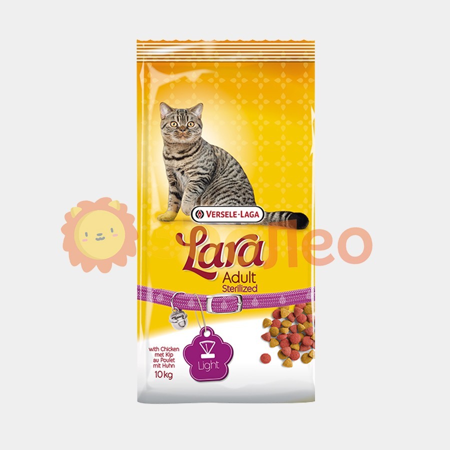 Сухой корм Lara Adult Sterilized для кастрированных котов и стерилизованных кошек 10 кг
Сухой корм Lara Adult Sterilized для кастрированных котов и стерилизованных кошек 10 кг