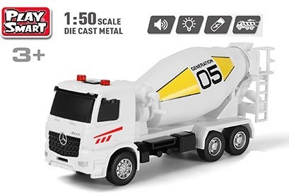 Модель бетоновоз PLAY SMAR 6717 Mercedes-Benz Arocs металличесая, инерционная, свет, музыка белый
Модель бетоновоз PLAY SMAR 6717 Mercedes-Benz Arocs металличесая, инерционная, свет, музыка белый