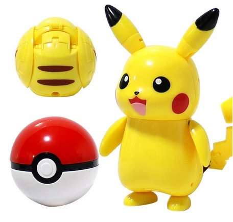 Покебол-шар с фігуркою-трансформером Takara Tomy Покемон Pikachu Жовтий (72311221)
Покебол-шар с фігуркою-трансформером Takara Tomy Покемон Pikachu Жовтий (72311221)