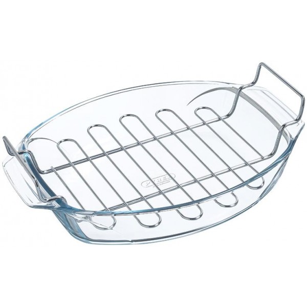 Форма для запекания, выпечки с решеткой Pyrex Irresistible 39х27х7 см, жаропрочное стекло
Форма для запекания, выпечки с решеткой Pyrex Irresistible 39х27х7 см, жаропрочное стекло