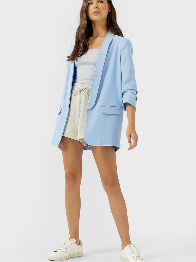 Жакет Stradivarius 5905/528/045 S Голубой
Жакет Stradivarius 5905/528/045 S Голубой