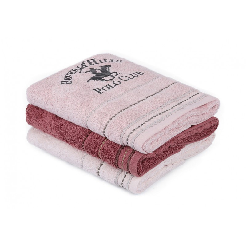 Набор полотенец Beverly Hills Polo Club - 355BHP2272 Light Pink Dark Pink, Dusty Rose 50х90
Набор полотенец Beverly Hills Polo Club - 355BHP2272 Light Pink Dark Pink, Dusty Rose 50х90