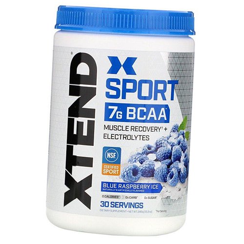 ВСАА с Электролитами, Xtend Sport BCAA, Scivation 345г Синяя малина (28197009)
ВСАА с Электролитами, Xtend Sport BCAA, Scivation 345г Синяя малина (28197009)