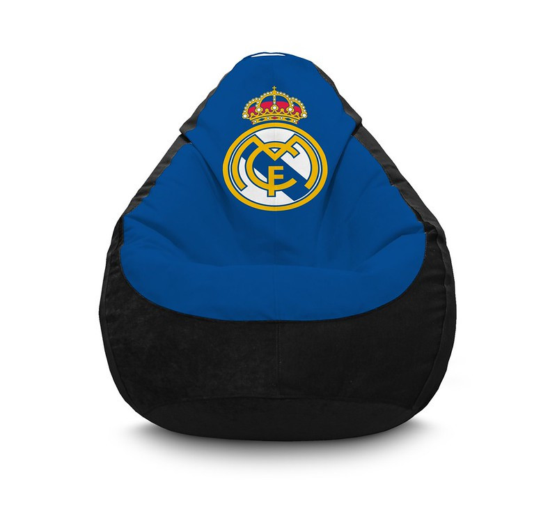 Кресло мешок iPuff "Football. Real Madrid FC. Black" Флок XXL (90x125 см) Синий/Черный
Кресло мешок iPuff "Football. Real Madrid FC. Black" Флок XXL (90x125 см) Синий/Черный