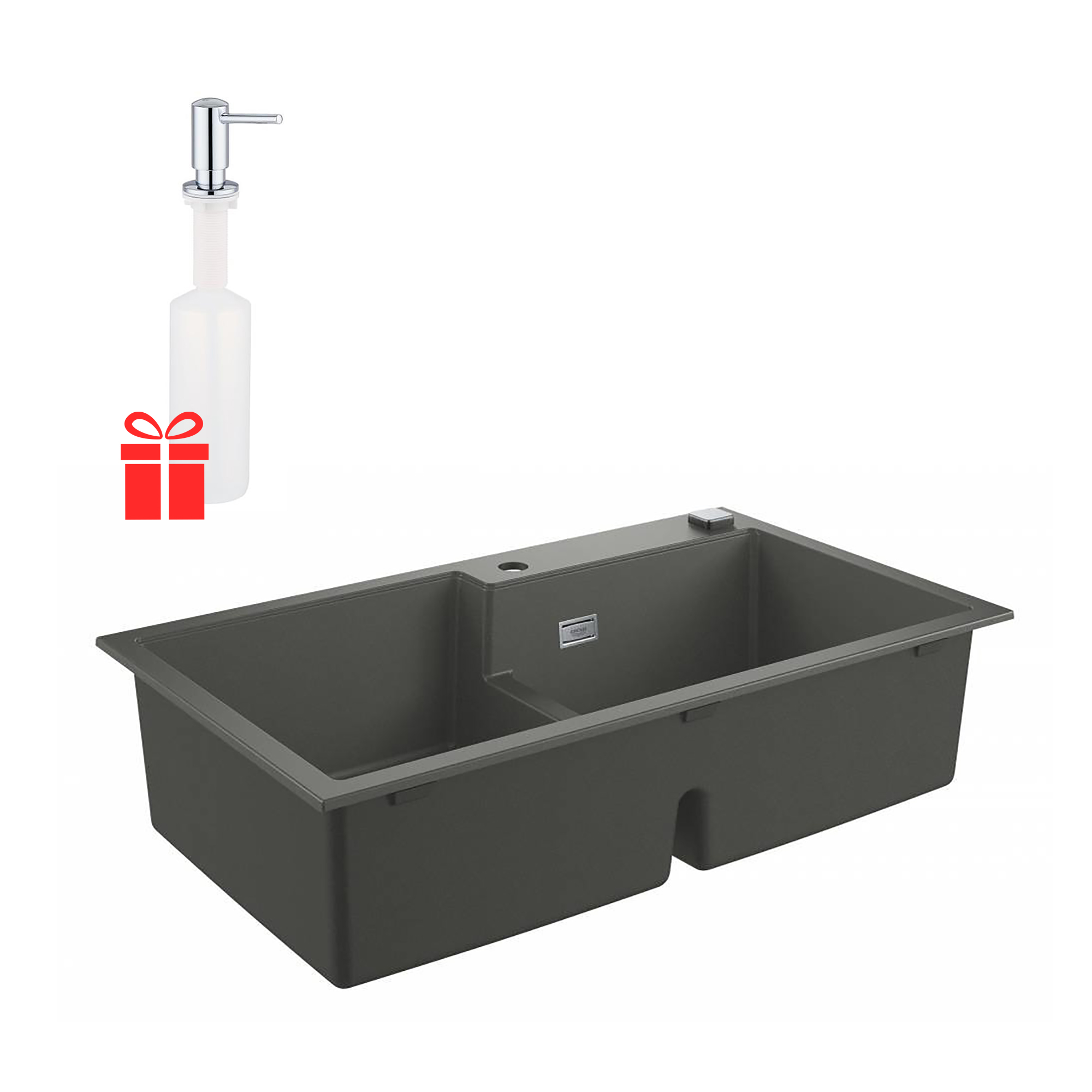 Набор Grohe мойка кухонная K500 31649AT0 + дозатор для моющего средства Contemporary 40536000 (SX702269)
Набор Grohe мойка кухонная K500 31649AT0 + дозатор для моющего средства Contemporary 40536000 (SX702269)