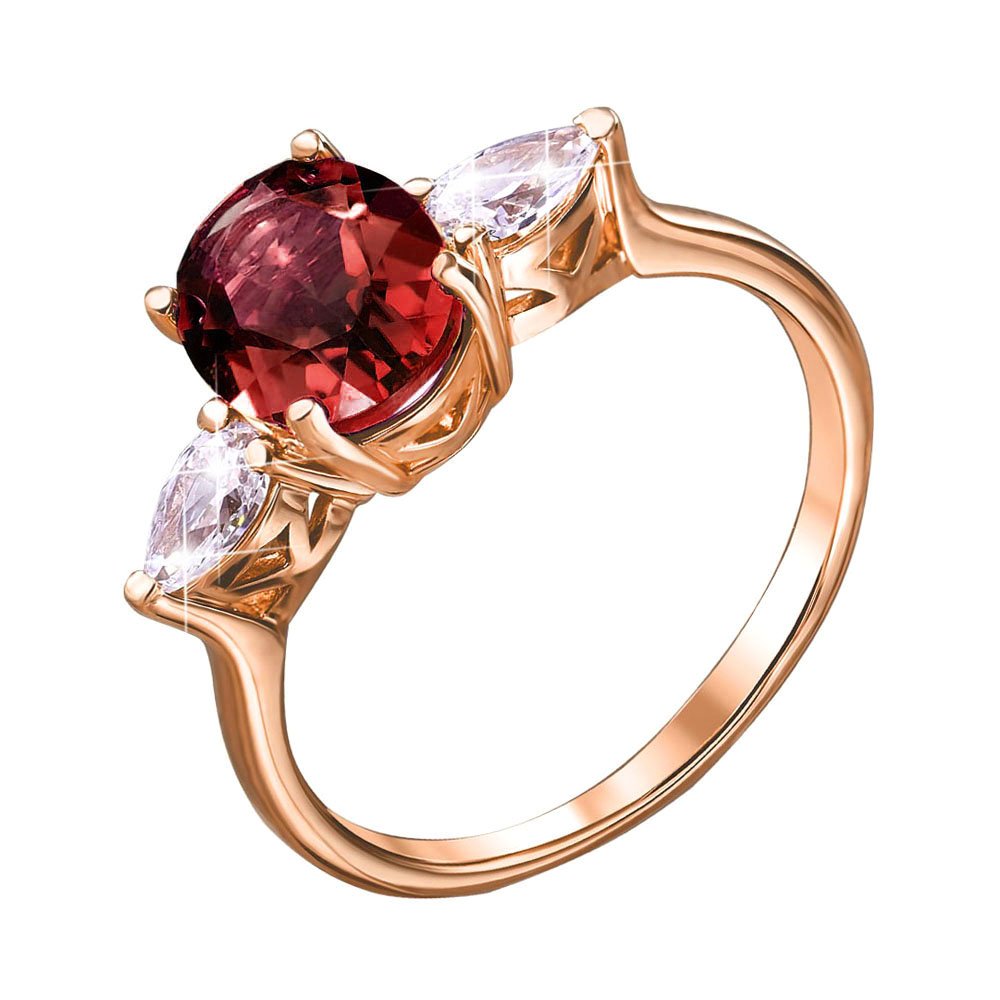 Кольцо из красного золота с гранатом и фианитами Swarovski 000149833 17.5 размера
Кольцо из красного золота с гранатом и фианитами Swarovski 000149833 17.5 размера