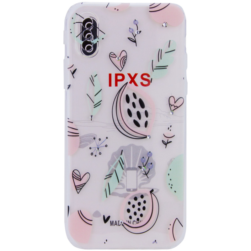 TPU чехол Epik Luxure Diamond full protective для Apple iPhone XS Max (6.5") Прозрачный / Экзотические фрукты
TPU чехол Epik Luxure Diamond full protective для Apple iPhone XS Max (6.5") Прозрачный / Экзотические фрукты