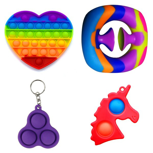 Набор Антистресс Игрушек: Pop it Сердце Радужное + Snappers №12 камуфляж + Simple Dimple Брелок Единорог 2 пупырки Красный + Pop it Брелок 3 пупырки Фиолетовый
Набор Антистресс Игрушек: Pop it Сердце Радужное + Snappers №12 камуфляж + Simple Dimple Брелок Единорог 2 пупырки Красный + Pop it Брелок 3 пупырки Фиолетовый