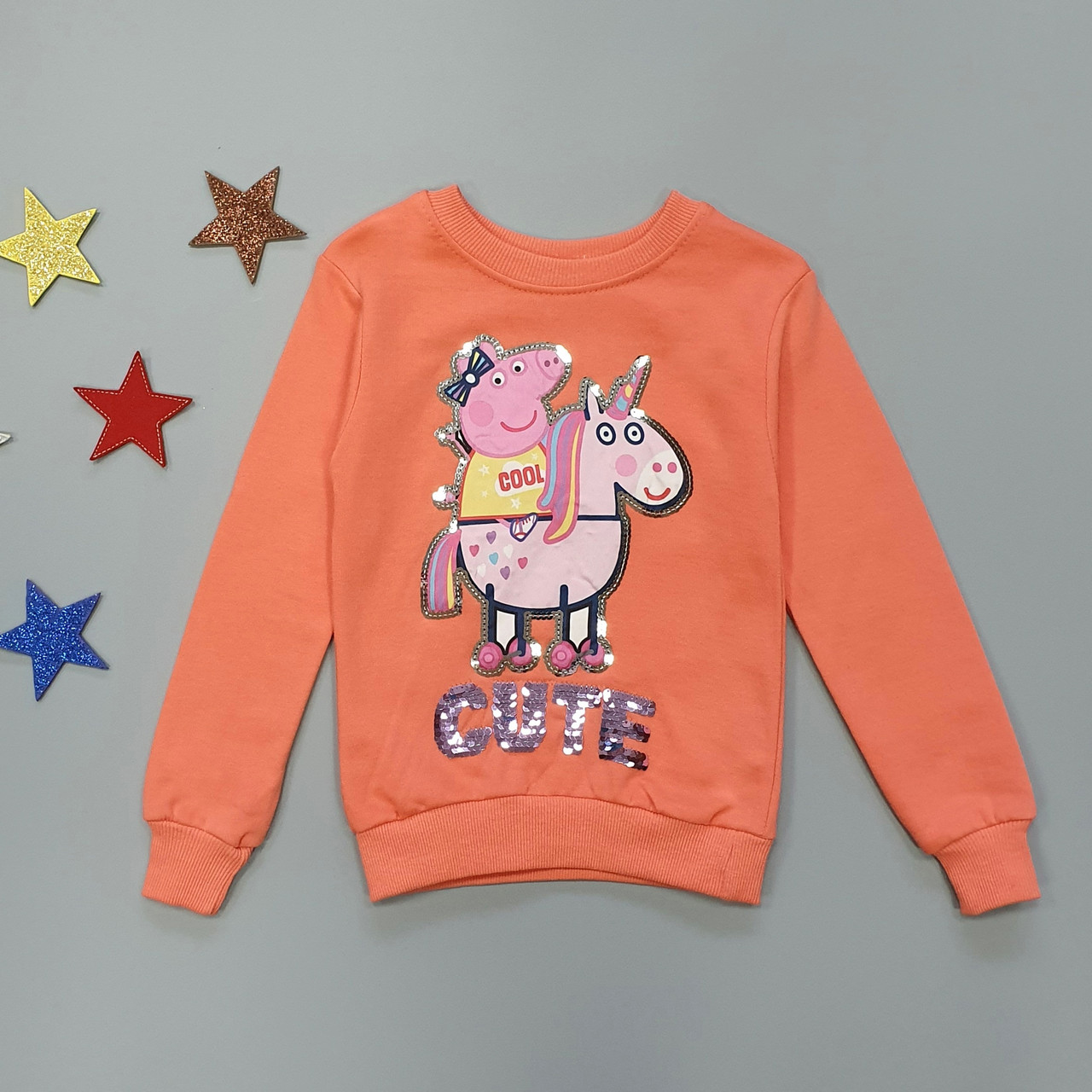 Утепленный свитшот Peppa Pig Hacali kids для девочки 122-128 см Персиковый 18427
Утепленный свитшот Peppa Pig Hacali kids для девочки 122-128 см Персиковый 18427