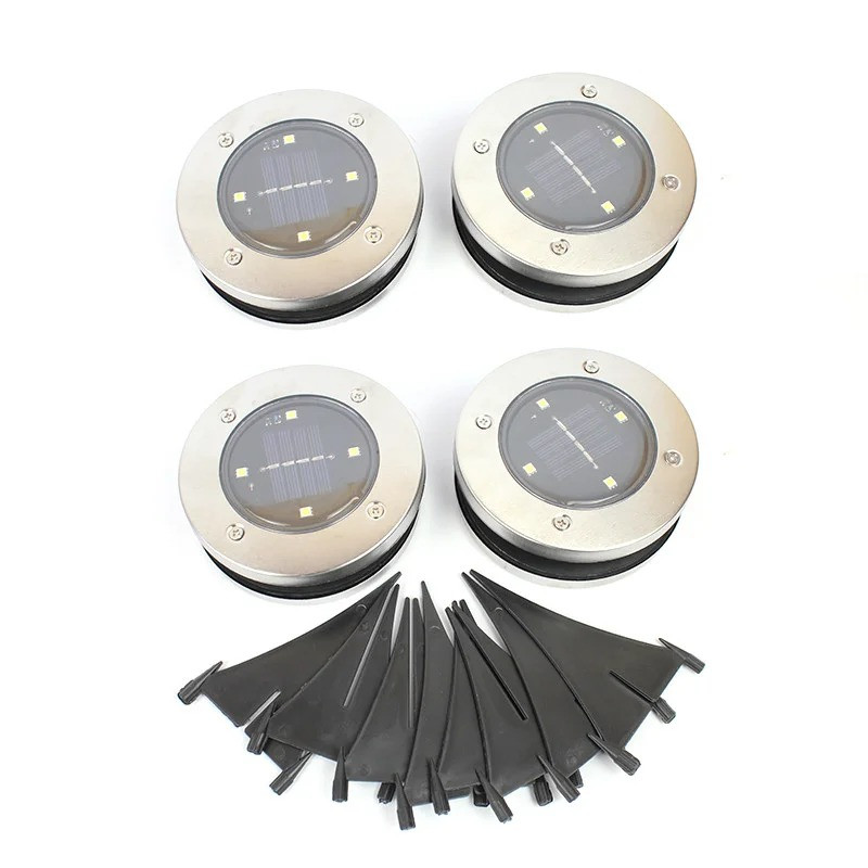 Уличные фонари для сада Bell Howell Disk lights 4 шт LED светильники на солнечной батарее
Уличные фонари для сада Bell Howell Disk lights 4 шт LED светильники на солнечной батарее