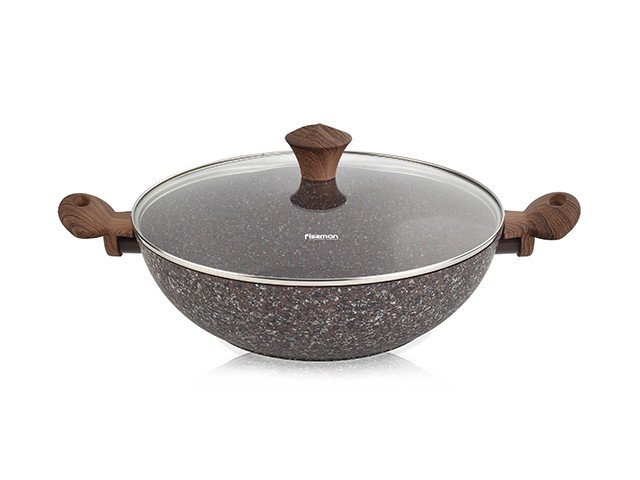 Сковорода Fissman WOK Magic Brown 30х9см алюминиевая с каменным антипригарным покрытием (4871)
Сковорода Fissman WOK Magic Brown 30х9см алюминиевая с каменным антипригарным покрытием (4871)