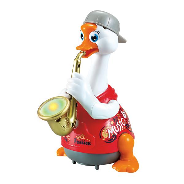 Интерактивная музыкальная игрушка Hola Toys Гусь-саксофонист, красный (6111-red)
Интерактивная музыкальная игрушка Hola Toys Гусь-саксофонист, красный (6111-red)