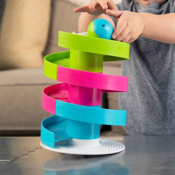 Игрушка развивающая Трек-балансир для шариков Fat Brain Toys Wobble Run (F273ML)
Игрушка развивающая Трек-балансир для шариков Fat Brain Toys Wobble Run (F273ML)