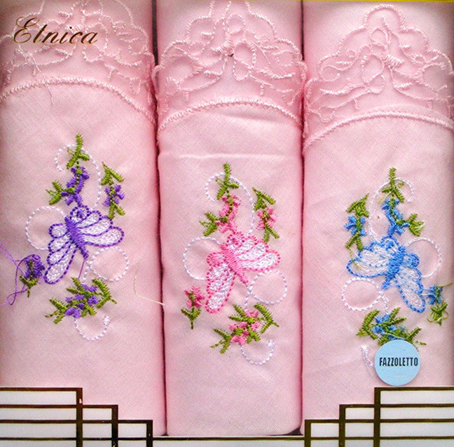 Набор женских носовых платков Fazzoletto 100% хлопок Etnica в подарочной упаковке розовый
Набор женских носовых платков Fazzoletto 100% хлопок Etnica в подарочной упаковке розовый