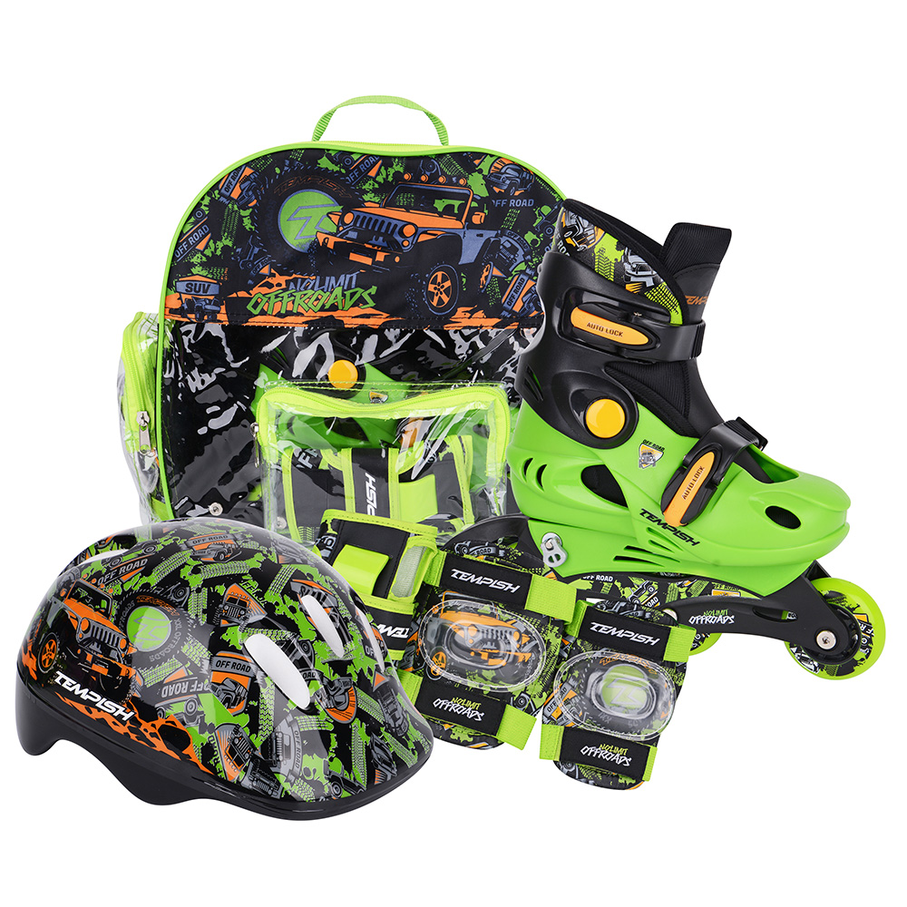 Раздвижные роликовые коньки Tempish Racer Baby skate (комплект) размер 26-29
Раздвижные роликовые коньки Tempish Racer Baby skate (комплект) размер 26-29