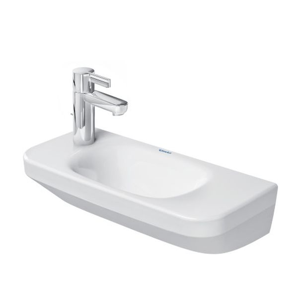Умывальник подвесной Duravit Durastyle 500х220 мм, отверстие слева, белый (0713500009)
Умывальник подвесной Duravit Durastyle 500х220 мм, отверстие слева, белый (0713500009)