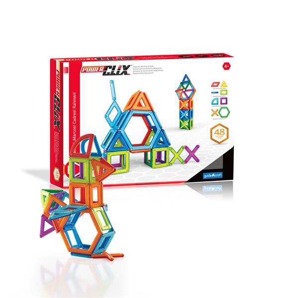 Магнитный конструктор Guidecraft PowerClix Frames, 48 деталей (KID_G9200) 26 x 35 x 8 см
Магнитный конструктор Guidecraft PowerClix Frames, 48 деталей (KID_G9200) 26 x 35 x 8 см
