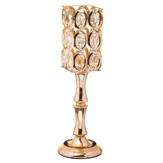 Подсвечник "Абажур" металический настольный Bombey 14*45 см, золото (2009-014)
Подсвечник "Абажур" металический настольный Bombey 14*45 см, золото (2009-014)
