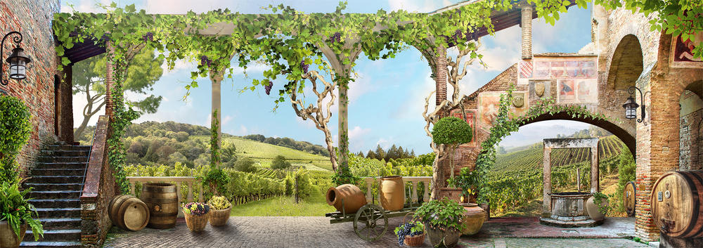 Фотообои Walldeco У виноградника №bur-273 Фреска
Фотообои Walldeco У виноградника №bur-273 Фреска