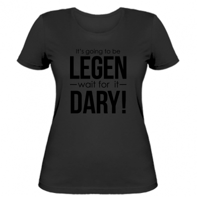Женская футболка Stedman It's going to be LEGEN wait for it DARY! Черный, Женская футболка Stedman It's going to be LEGEN wait for it DARY! M Черный
Женская футболка Stedman It's going to be LEGEN wait for it DARY! Черный, Женская футболка Stedman It's going to be LEGEN wait for it DARY! M Черный