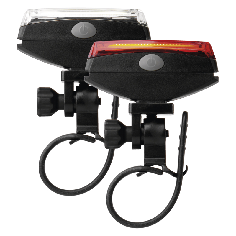 Комплект велофонарей Emos P3922 (1W COB+1W COB RED, 22 lm, 4xCR2032, в комплекте)
Комплект велофонарей Emos P3922 (1W COB+1W COB RED, 22 lm, 4xCR2032, в комплекте)