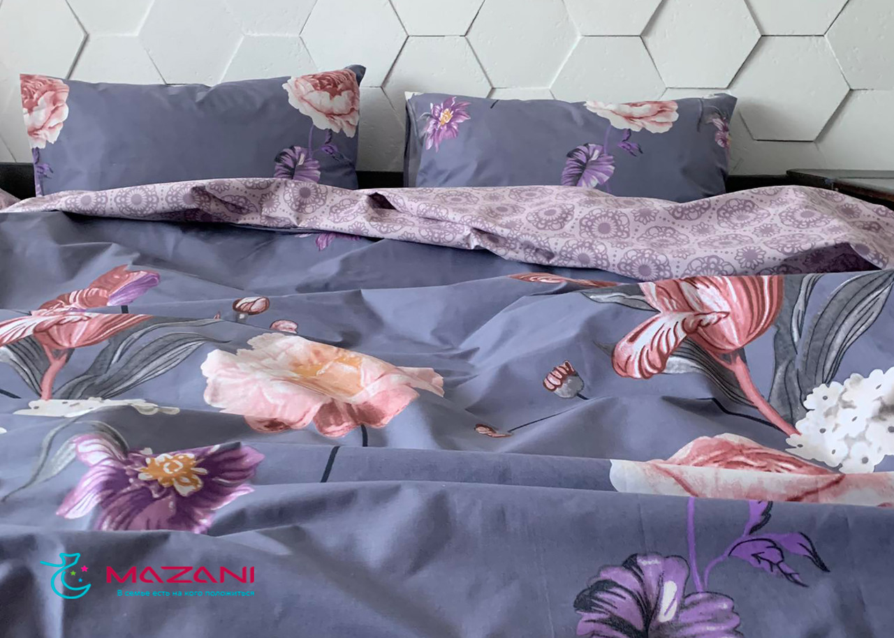 Постельное белье двуспальное Mazani Цветник 50х70 см, 180х220 см, без резинки 200х220 см
Постельное белье двуспальное Mazani Цветник 50х70 см, 180х220 см, без резинки 200х220 см