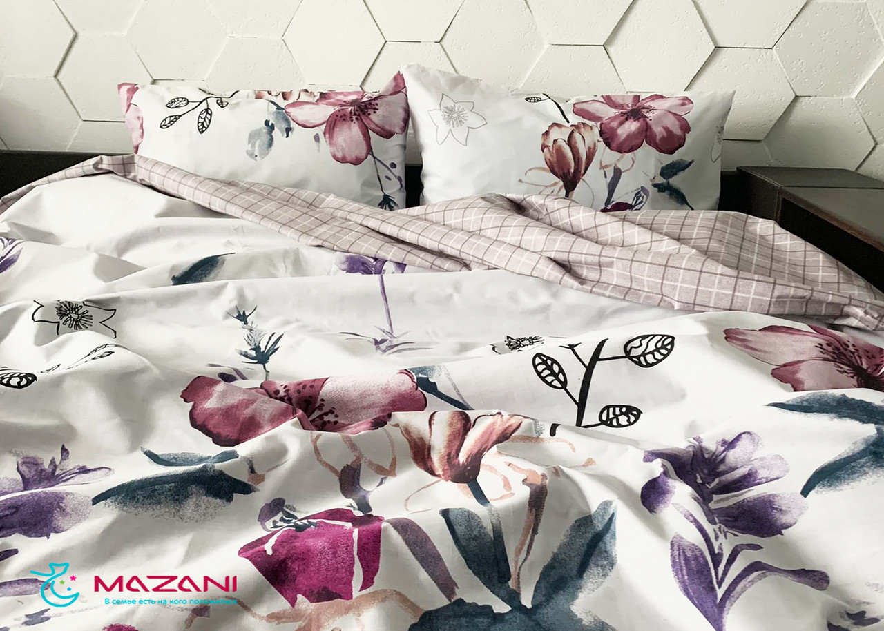 Семейный комплект постельного белья Mazani Фантазия 50х70 см, 150х220 см, на резинке 180х200х15 см 
Семейный комплект постельного белья Mazani Фантазия 50х70 см, 150х220 см, на резинке 180х200х15 см
