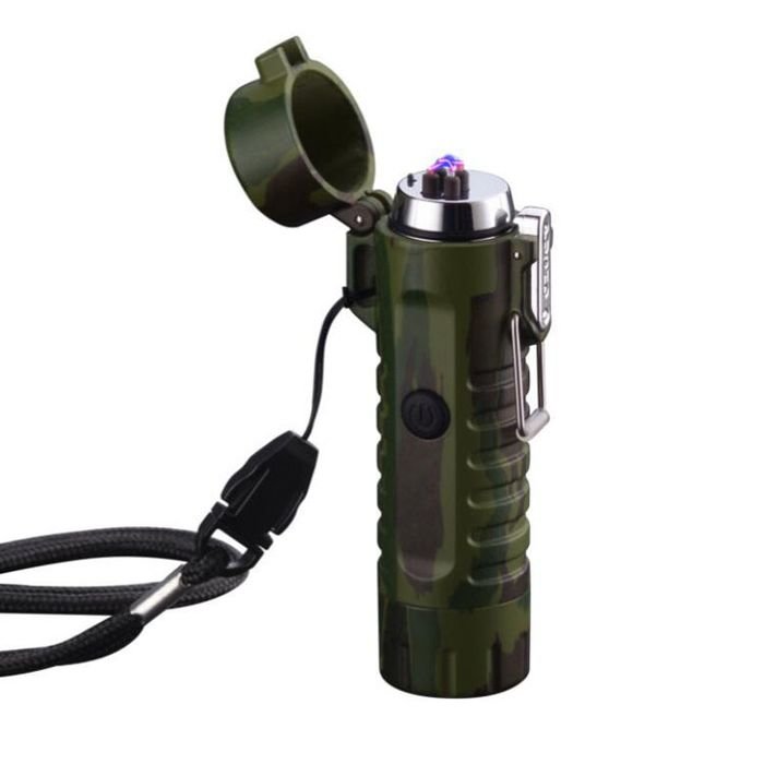 Водонепроницаемая USB зажигалка с фонариком, со встроенным аккумулятором, электроимпульсная 2 дуги (DRAGON, Extreme)
Водонепроницаемая USB зажигалка с фонариком, со встроенным аккумулятором, электроимпульсная 2 дуги (DRAGON, Extreme)