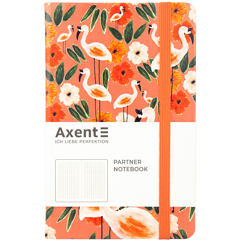 Записная книга в клеточку 125х195мм Axent Partner Soft Твердая обложка Фламинго Axent
Записная книга в клеточку 125х195мм Axent Partner Soft Твердая обложка Фламинго Axent