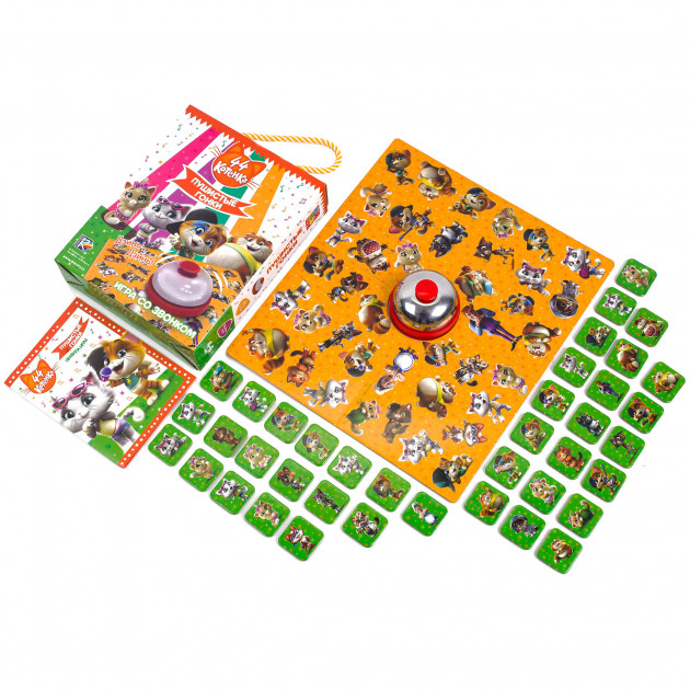 Настольная игра со звонком 44 кота Пушистые гонки рус Vladi Toys (VT8010-05) (121253)
Настольная игра со звонком 44 кота Пушистые гонки рус Vladi Toys (VT8010-05) (121253)