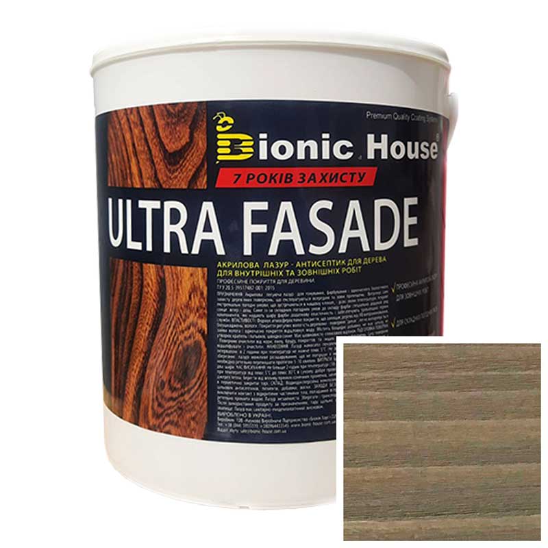 Краска для дерева фасадная, длительного срока службы ULTRA FACADE 2,5л Ольха
Краска для дерева фасадная, длительного срока службы ULTRA FACADE 2,5л Ольха
