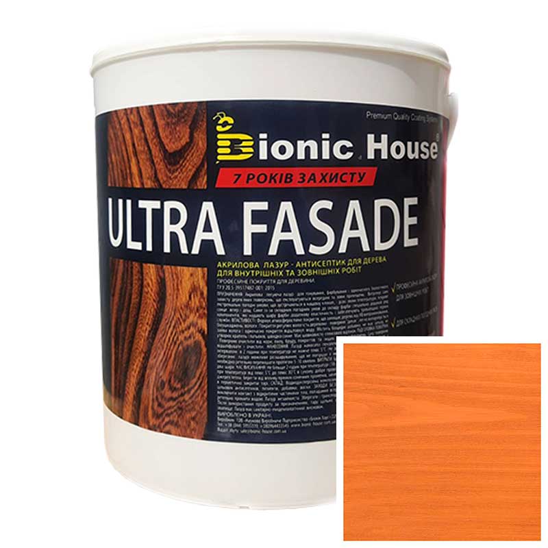 Краска для дерева фасадная, длительного срока службы ULTRA FACADE 2,5л Миндаль
Краска для дерева фасадная, длительного срока службы ULTRA FACADE 2,5л Миндаль