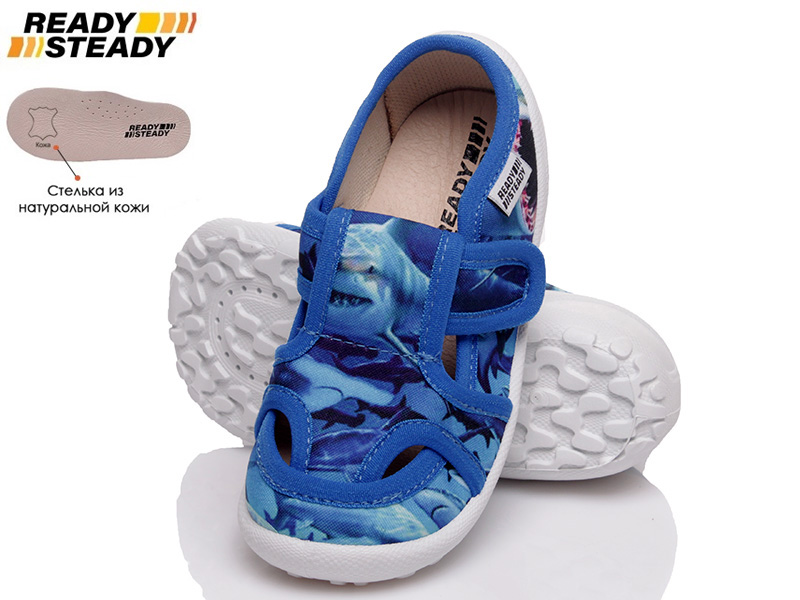 Тапочки детские деми для мальчика Ready Steady 00-00006576 Голубой р.23 (14,5 см.)
Тапочки детские деми для мальчика Ready Steady 00-00006576 Голубой р.23 (14,5 см.)