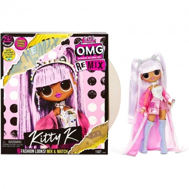 Кукла L. O. L Surprise OMG Remix Kitty K FashionЛОЛ Сюрпрайз Ремикс Королева Китти
Кукла L. O. L Surprise OMG Remix Kitty K FashionЛОЛ Сюрпрайз Ремикс Королева Китти