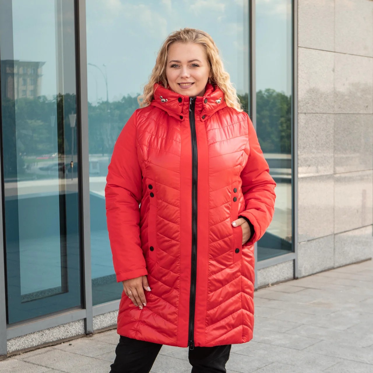 Осенняя женская куртка большого размера UF-fashion Эрика - sk красный, Осенняя женская куртка большого размера UF-fashion Эрика - sk 56 красный
Осенняя женская куртка большого размера UF-fashion Эрика - sk красный, Осенняя женская куртка большого размера UF-fashion Эрика - sk 56 красный