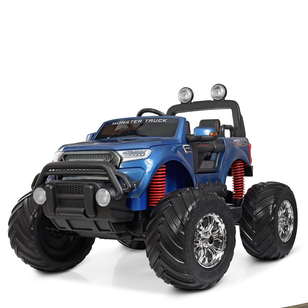 Двухместный детский электромобиль джип Ford Ranger Monster Truck (24V) синий лак Bambi
Двухместный детский электромобиль джип Ford Ranger Monster Truck (24V) синий лак Bambi