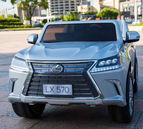 Двухместный детский электромобиль Lexus 570 мотор 4х35W серый лак автопокраска кожа Bambi
Двухместный детский электромобиль Lexus 570 мотор 4х35W серый лак автопокраска кожа Bambi
