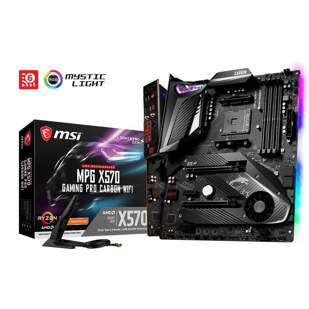 Материнская плата MSI MPG X570 GAMING PRO CARBON WIFI (MPG X570 GAMING PRO CARBON WIFI)
Материнская плата MSI MPG X570 GAMING PRO CARBON WIFI (MPG X570 GAMING PRO CARBON WIFI)