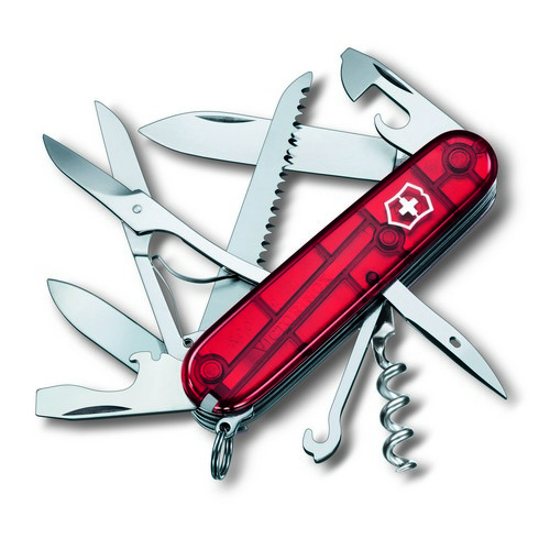 Складной нож Victorinox HUNTSMAN 91мм/15функ/крас.прозр /штоп/ножн/пила/крюк (блистер) Vx13713.TB1
Складной нож Victorinox HUNTSMAN 91мм/15функ/крас.прозр /штоп/ножн/пила/крюк (блистер) Vx13713.TB1