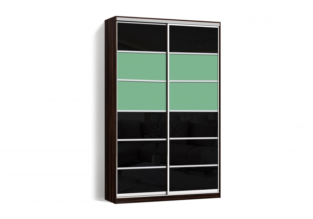 Шкаф-купе LuxeStudio 2 двери Стекло тонированное/Стекло тонированное 106-106 цвет Венге CLS - II 110 x 240 x 45 см
Шкаф-купе LuxeStudio 2 двери Стекло тонированное/Стекло тонированное 106-106 цвет Венге CLS - II 110 x 240 x 45 см