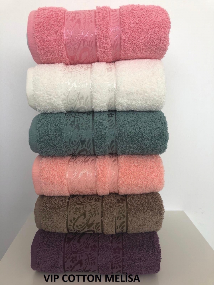 Набор полотенец для лица Cestepe Vip Cotton 50*90 см махровые банные 6шт арт.Melisa 
Набор полотенец для лица Cestepe Vip Cotton 50*90 см махровые банные 6шт арт.Melisa